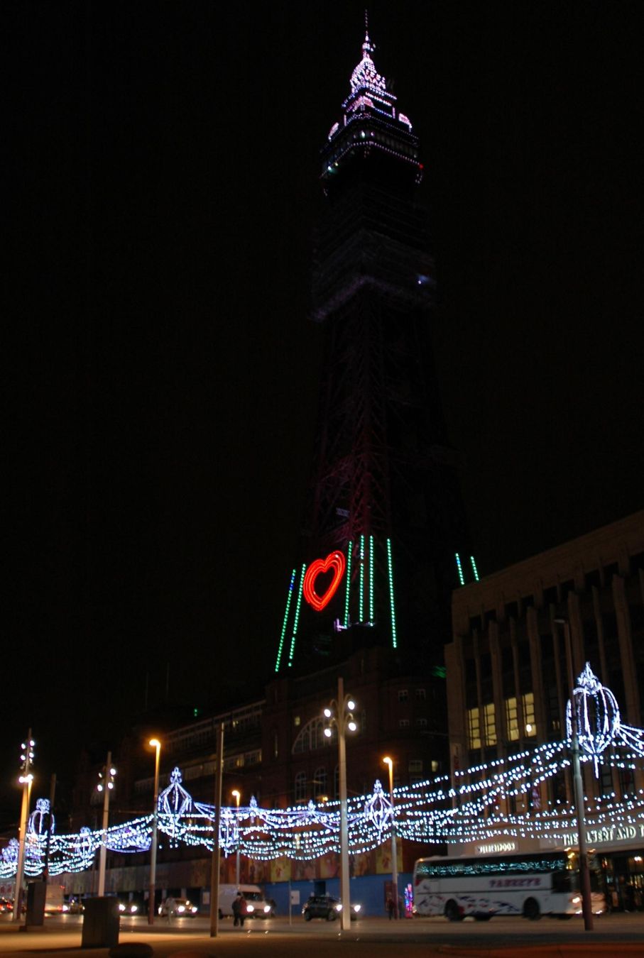 Blackpool Tower and the promenade